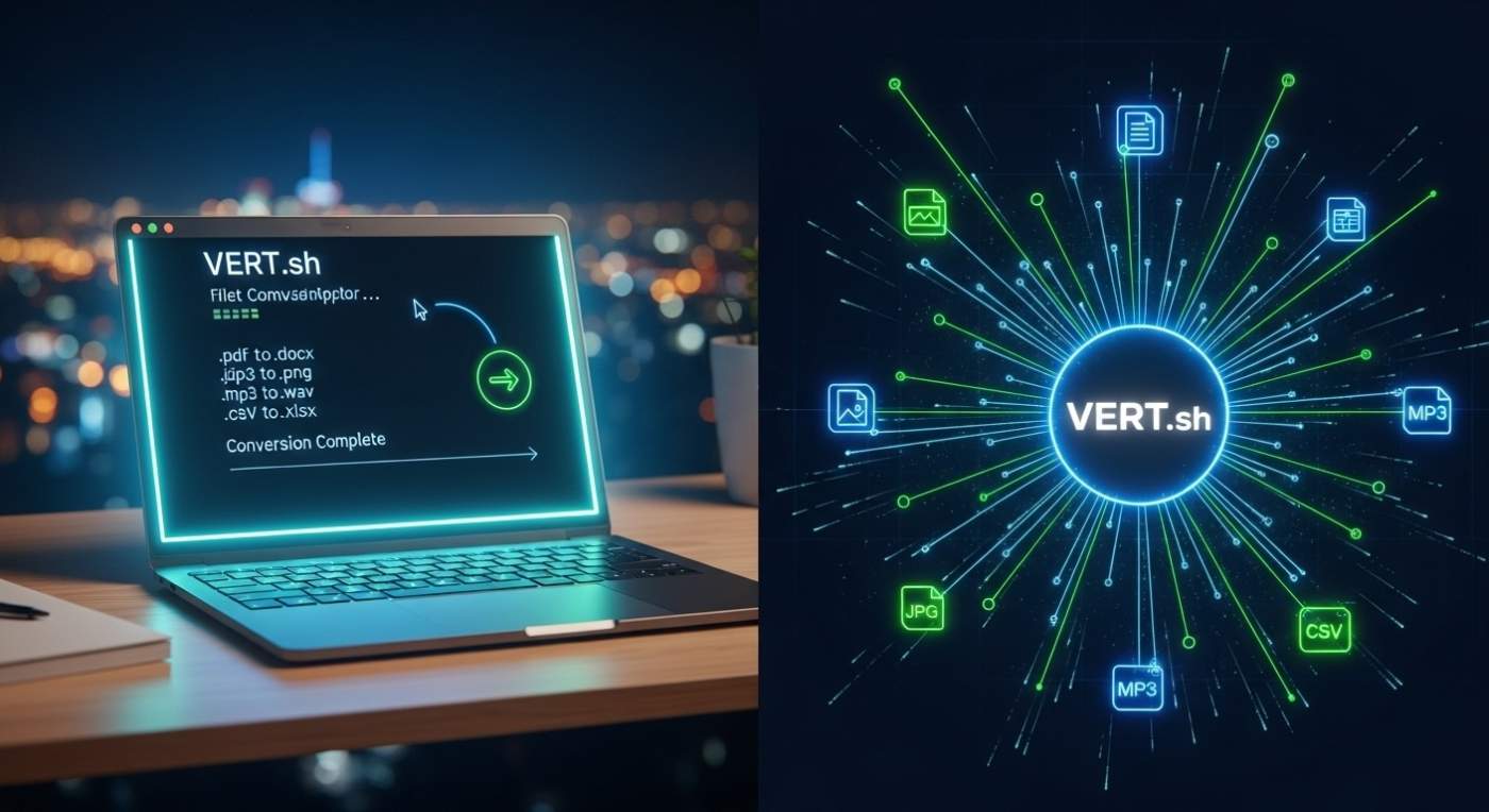 VERT.sh: Die nächste Generation der Dateikonvertierung