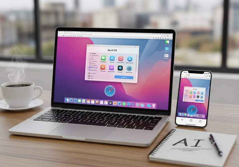Wenn KI ein Betriebssystem nachbaut: Eine macOS-Simulation im Browser