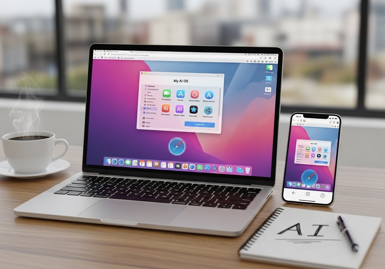 Wenn KI ein Betriebssystem nachbaut: Eine macOS-Simulation im Browser