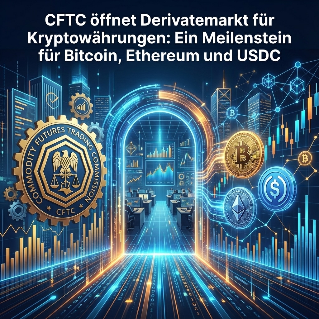 CFTC öffnet Derivatemarkt für Kryptowährungen: Ein Meilenstein für Bitcoin, Ethereum und USDC