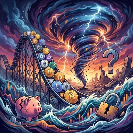 Krypto-Markt im Spannungsfeld: Highlights, die du kennen solltest