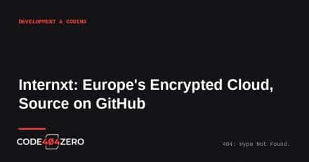 Internxt on GitHub: Encrypted Cloud from Europe — With Open Source Clients and a CLI