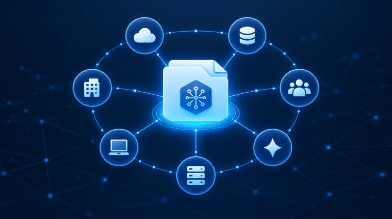 Illustration: Agent Skills standard donated by Anthropic to the Agentic AI Foundation, symbolized by connected platform icons